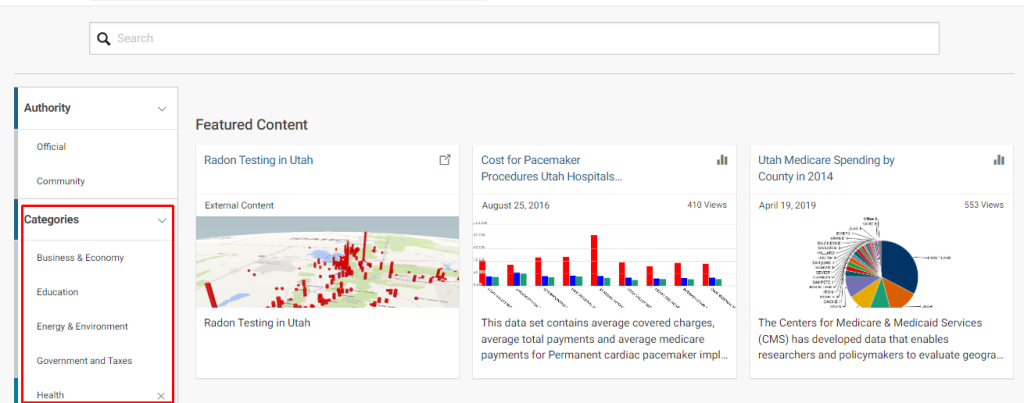 Filtering Search Results