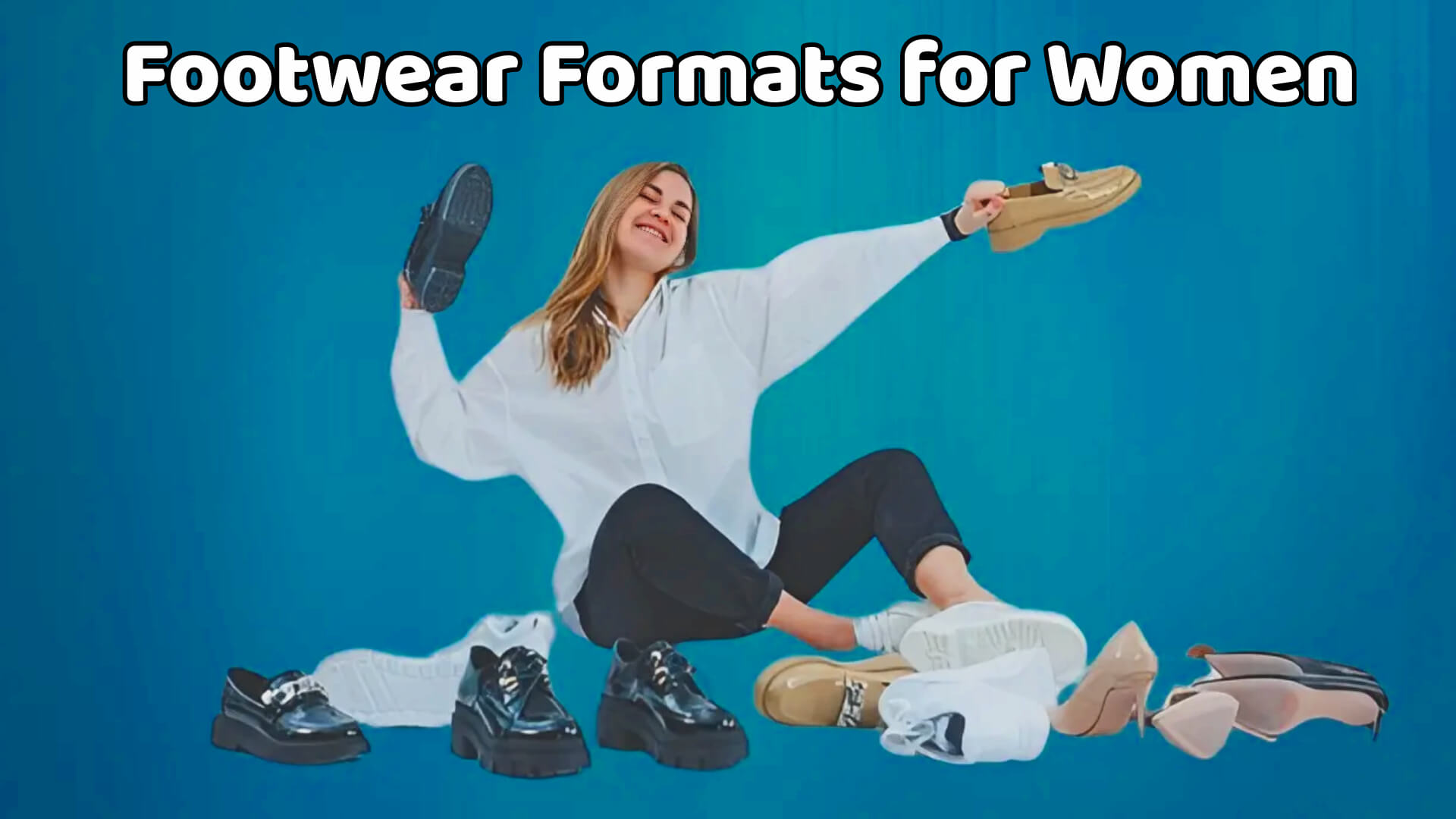 Footwear formats for women